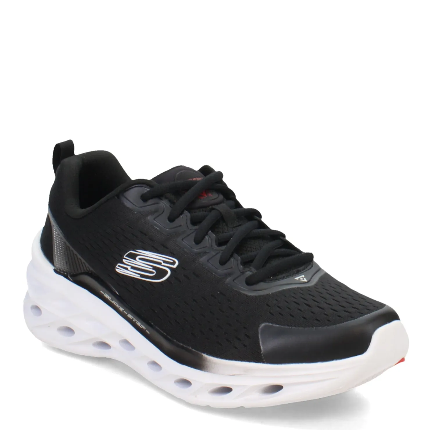 Sneakers & Athletics*Skechers Men's , Glide-Step Swift – Frayment Sneaker Black/White