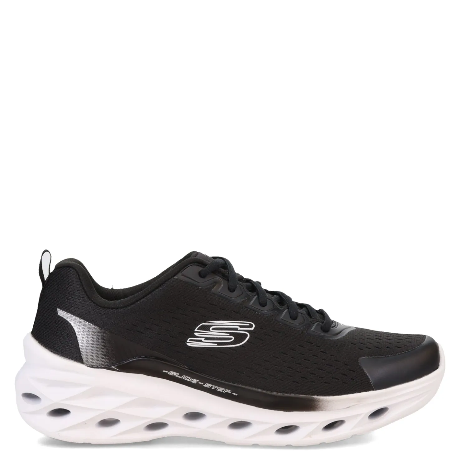 Sneakers & Athletics*Skechers Men's , Glide-Step Swift – Frayment Sneaker Black/White