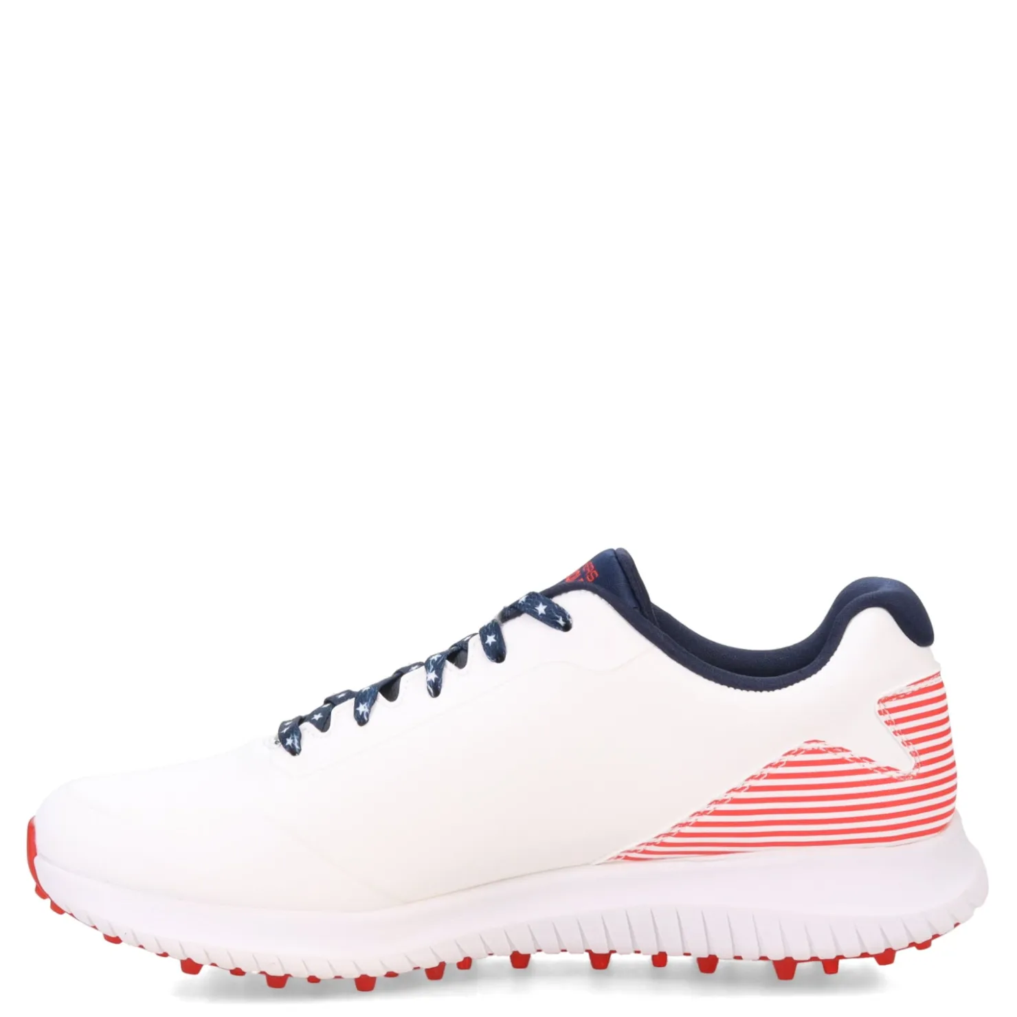 Sneakers & Athletics*Skechers Men's , GO GOLF Max 2 - Patriot Golf Shoe White/Navy/Red