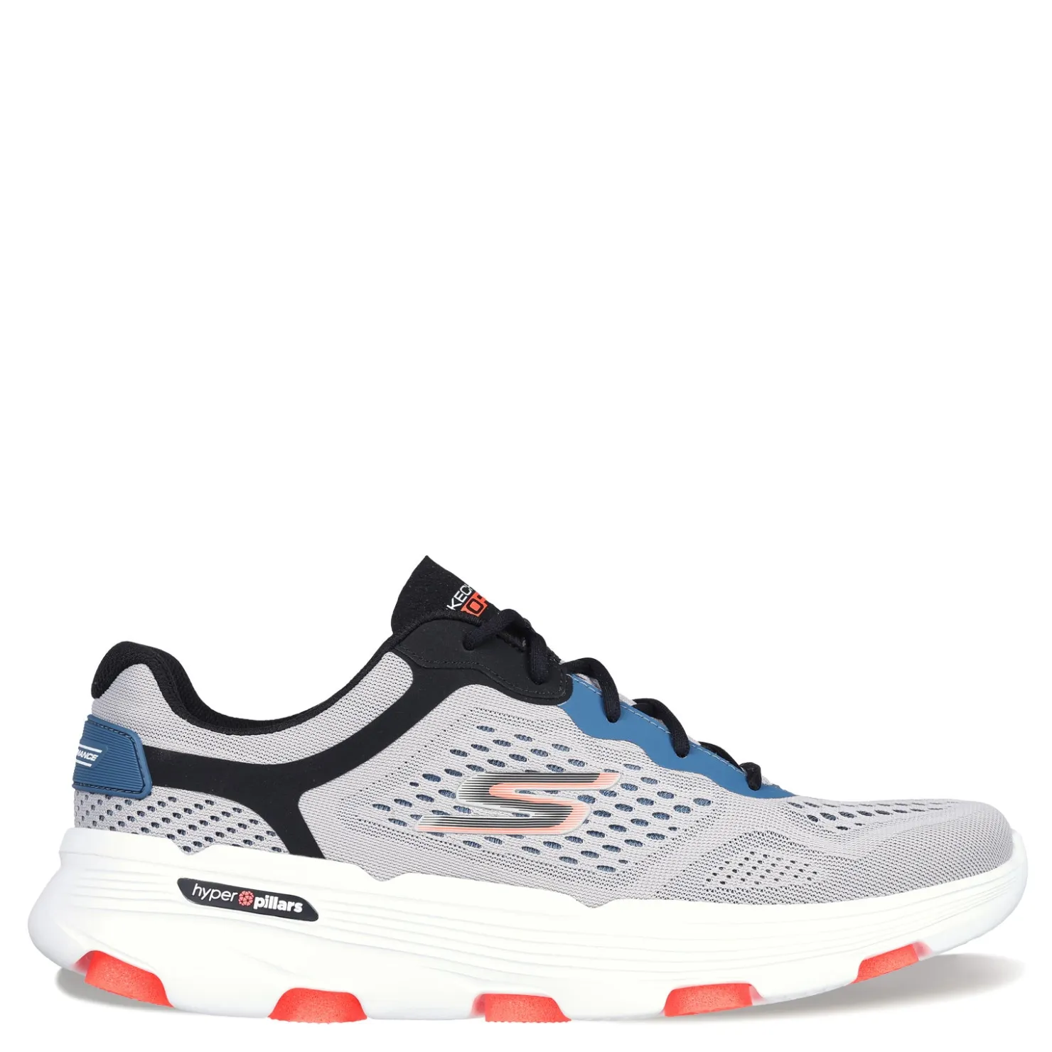 Sneakers & Athletics*Skechers Men's , GO RUN 7.0 Running Shoe Grey Multi