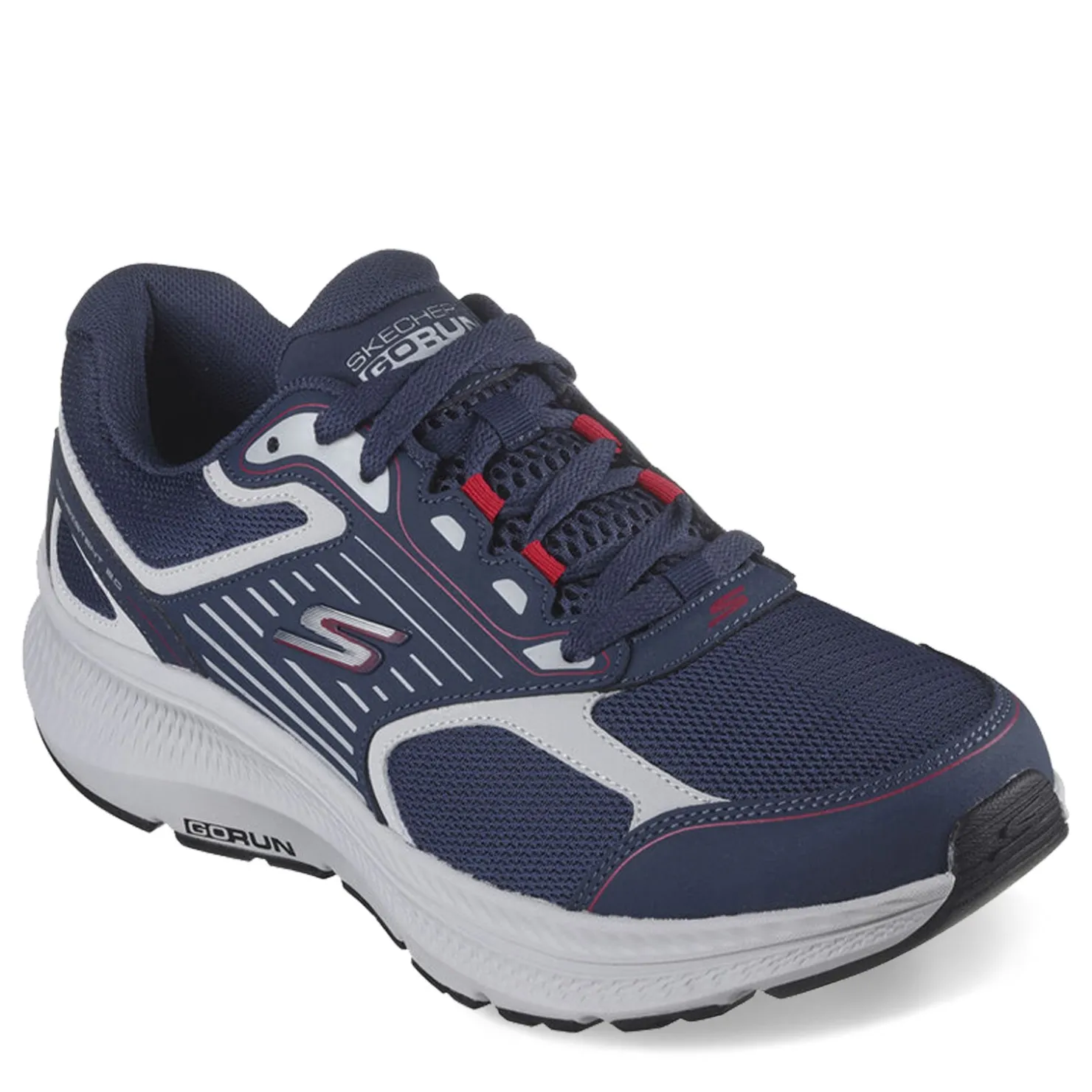 Sneakers & Athletics*Skechers Men's , GO RUN Consistent 2.0 Running Shoe Navy/Red