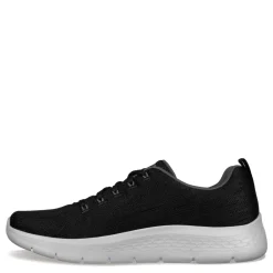Walking*Skechers Men's , GO WALK Flex - Quota Walking Shoe Black Gray