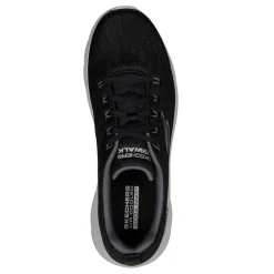 Walking*Skechers Men's , GO WALK Flex - Quota Walking Shoe Black Gray