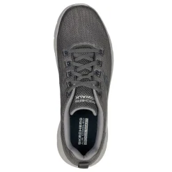 Sneakers & Athletics*Skechers Men's , GO WALK Flex - Quota Walking Shoe Charcoal/Navy