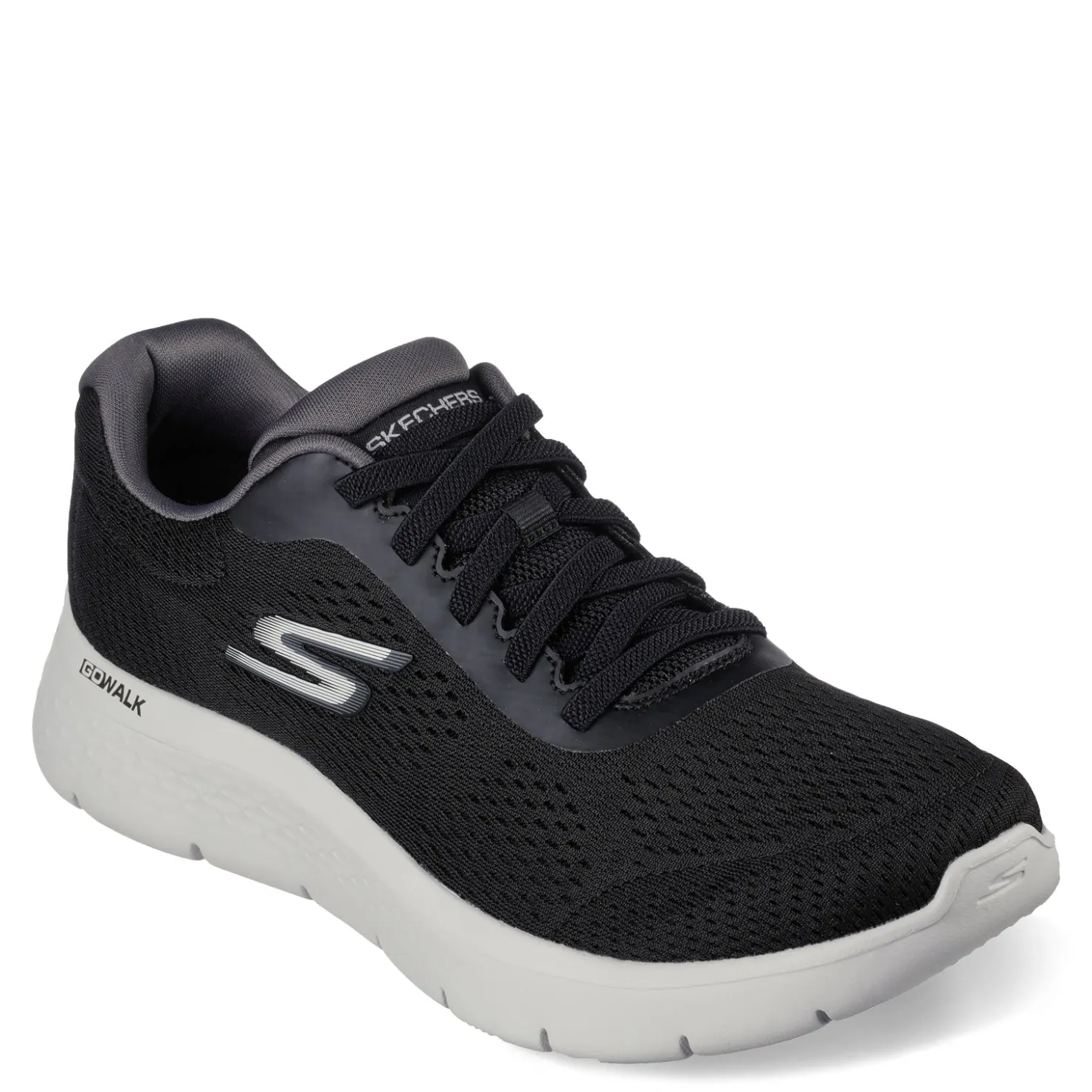 Sneakers & Athletics*Skechers Men's , GO WALK Flex - Remark Walking Shoe Black Grey