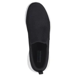 Walking*Skechers Men's , GO WALK Flex - Impeccable II Walking Shoe Black White