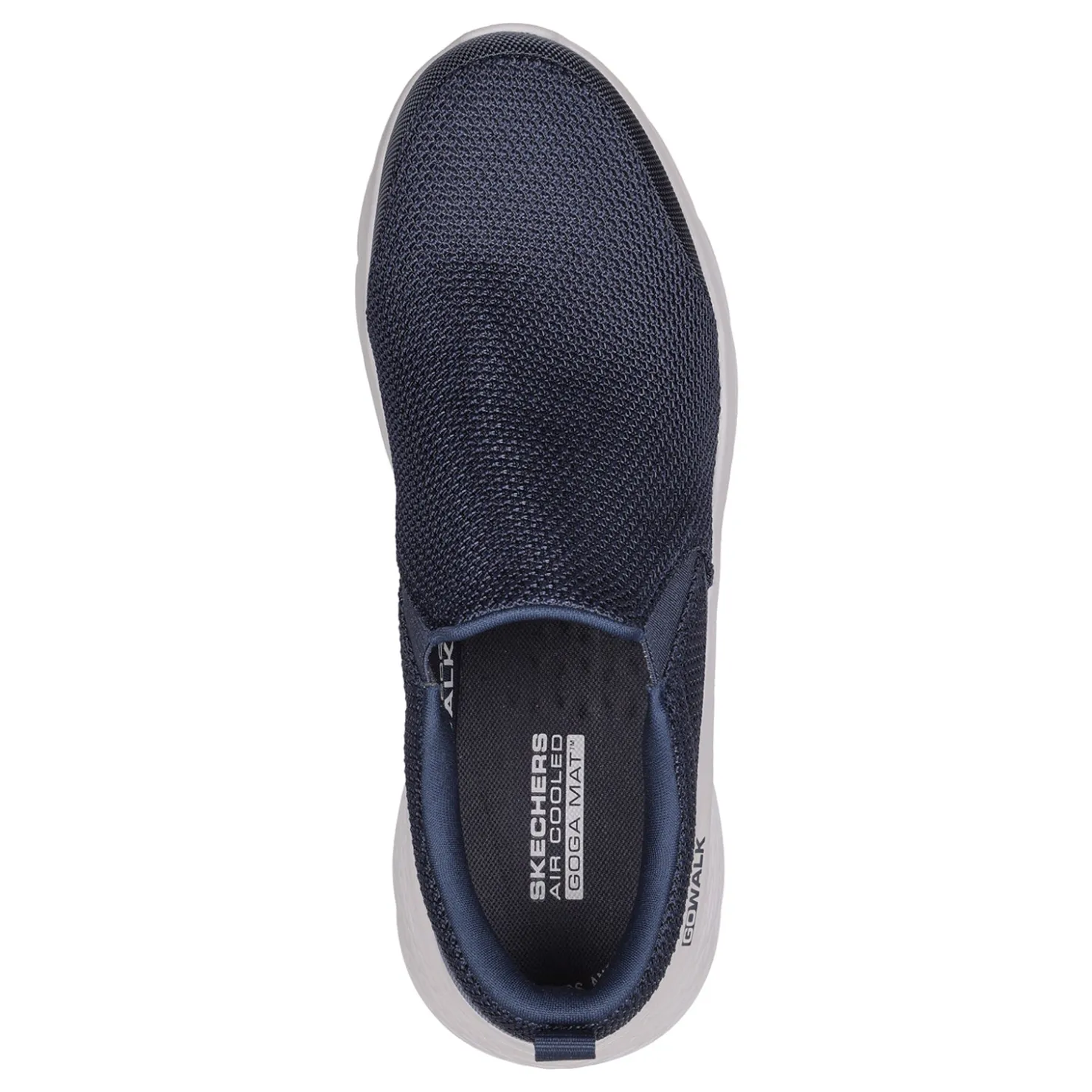 Sneakers & Athletics*Skechers Men's , GO WALK Flex - Impeccable II Walking Shoe Navy Grey