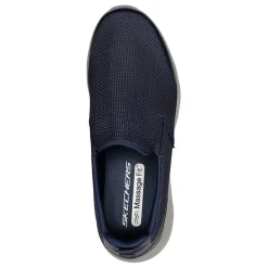 Walking*Skechers Men's , GO WALK Massage Fit - Ripple Sneaker Navy