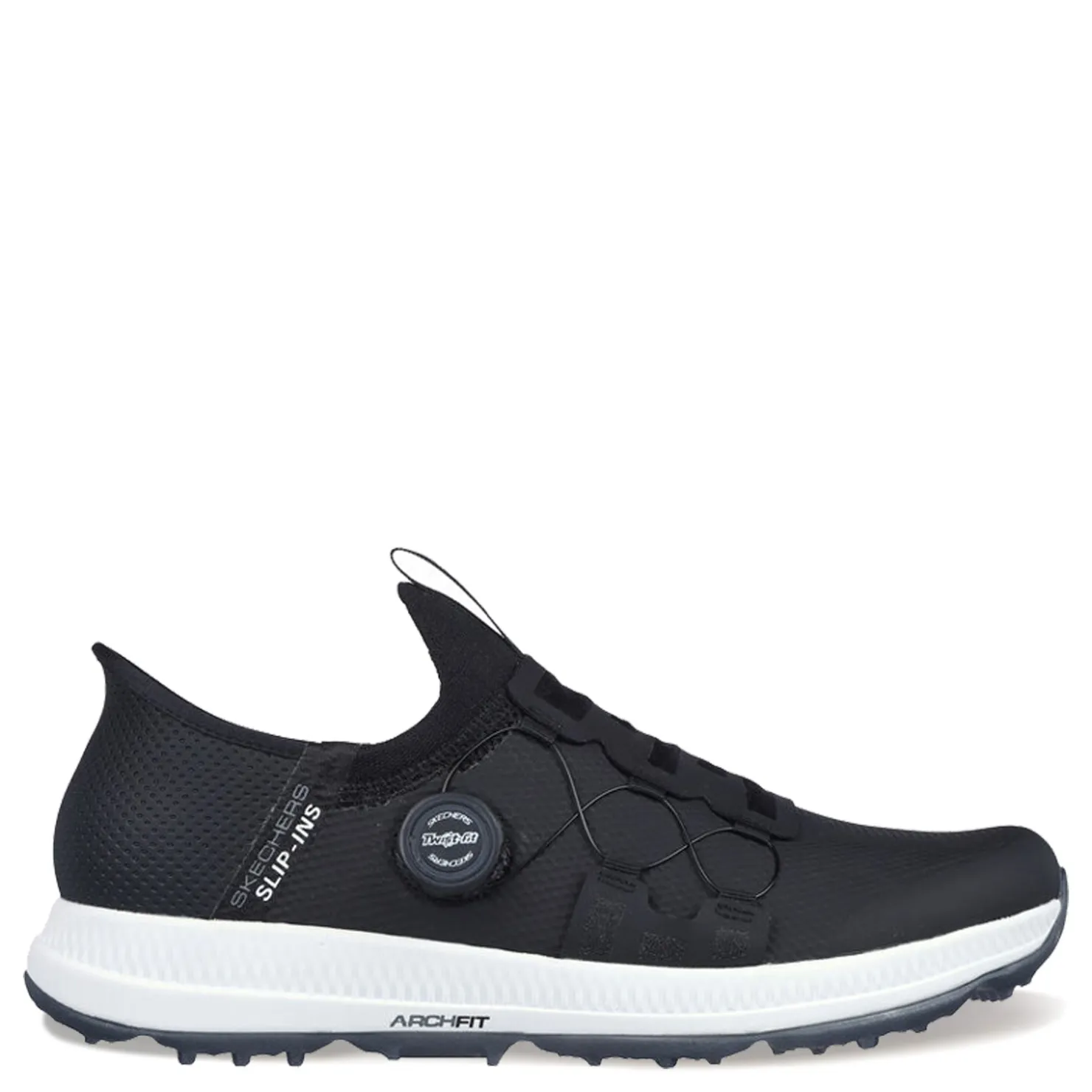 Sneakers & Athletics*Skechers Men's , GOgolf: Elite 5 - Slip 'In Golf Shoe Black/White