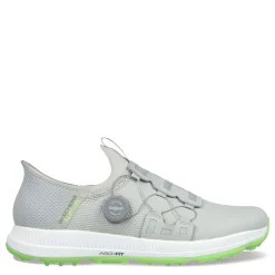 Sneakers & Athletics*Skechers Men's , GOgolf: Elite 5 - Slip 'In Golf Shoe - X-Wide Width Grey/Lime