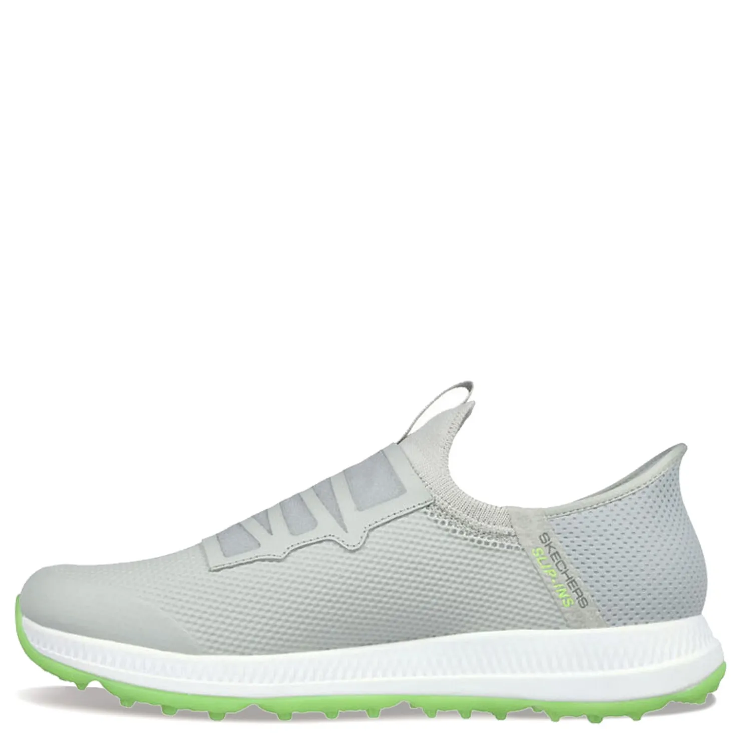 Sneakers & Athletics*Skechers Men's , GOgolf: Elite 5 - Slip 'In Golf Shoe - X-Wide Width Grey/Lime