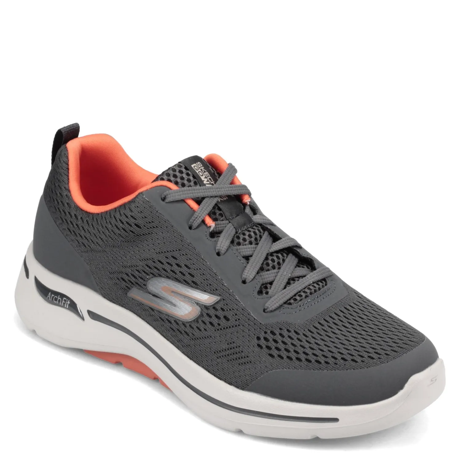 Sneakers & Athletics*Skechers Men's , GOwalk Arch Fit - Idyllic Sneaker - Wide Width Charcoal