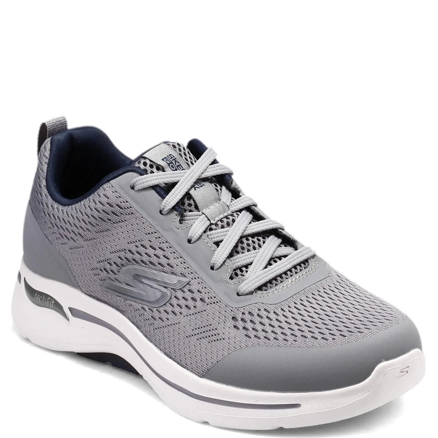 Sneakers & Athletics*Skechers Men's , GOwalk Arch Fit - Idyllic Sneaker - Wide Width Gray