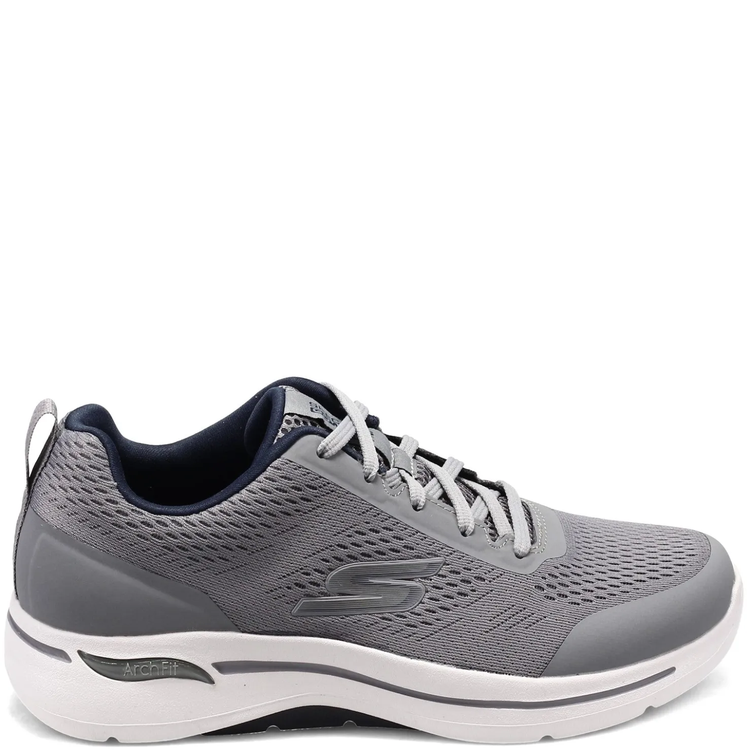 Sneakers & Athletics*Skechers Men's , GOwalk Arch Fit - Idyllic Sneaker - Wide Width Gray