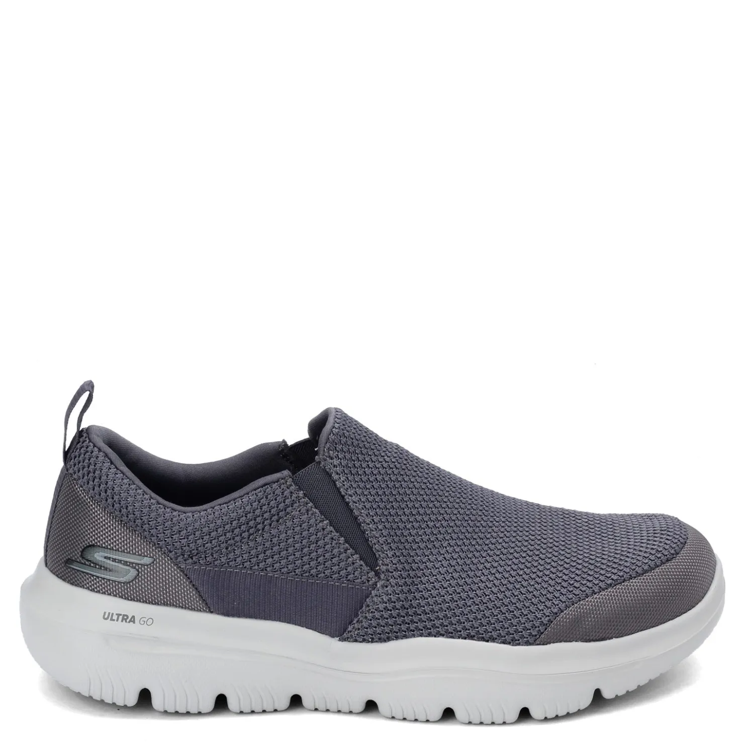 Slip-On Shoes*Skechers Men's , GOwalk Evolution Ultra - Impeccable Slip-On - Wide Width Charcoal