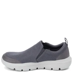 Slip-On Shoes*Skechers Men's , GOwalk Evolution Ultra - Impeccable Slip-On - Wide Width Charcoal