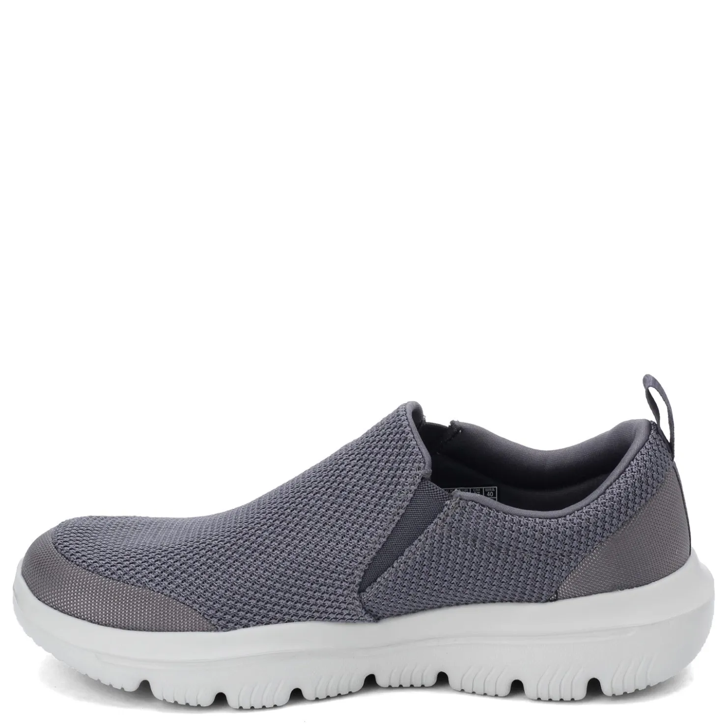 Slip-On Shoes*Skechers Men's , GOwalk Evolution Ultra - Impeccable Slip-On - Wide Width Charcoal