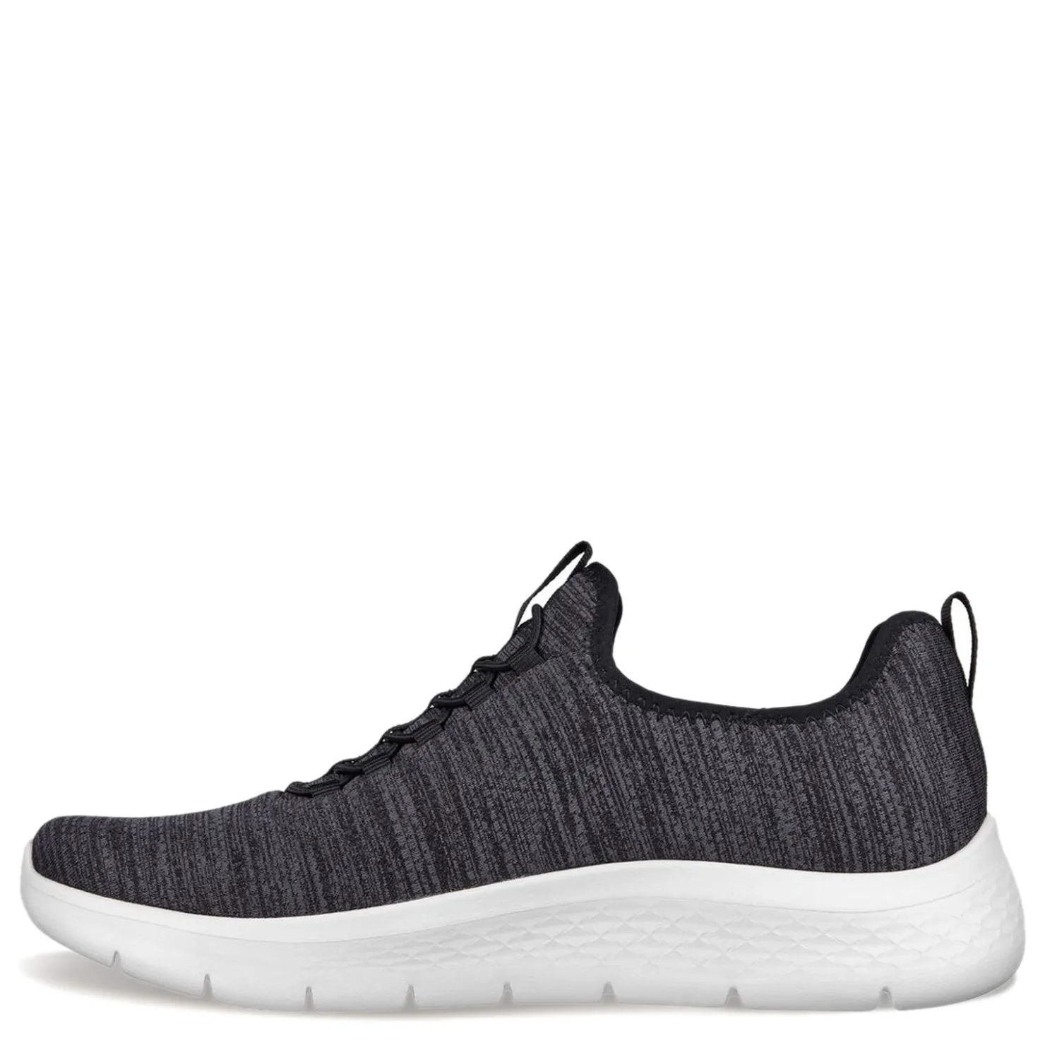 Walking*Skechers Men's , GOwalk Flex Sneaker - Wide Width Black / White