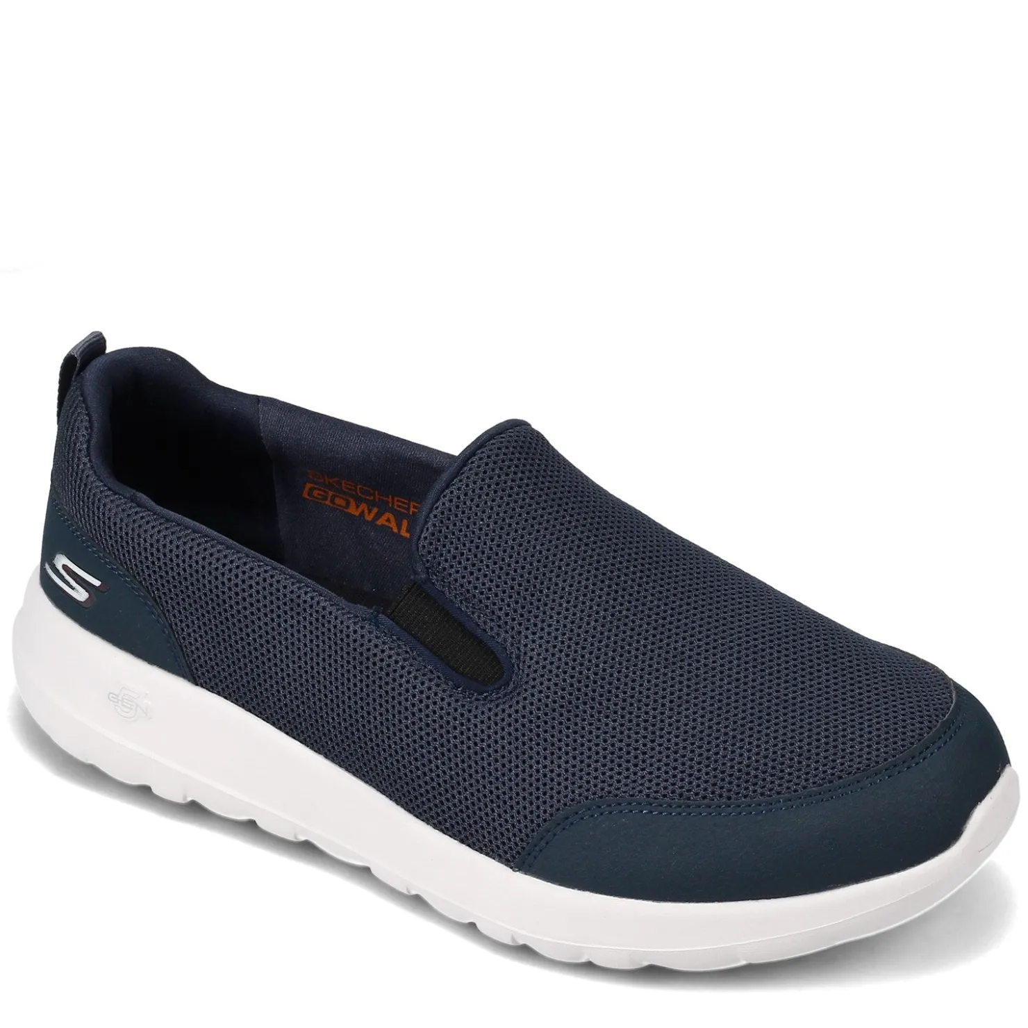 Slip-On Shoes*Skechers Men's GOwalk Max - Clinched Slip-On - Wide Width Navy