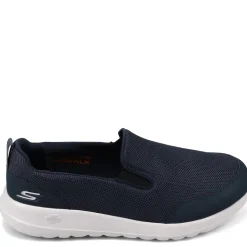 Slip-On Shoes*Skechers Men's GOwalk Max - Clinched Slip-On - Wide Width Navy