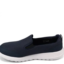 Slip-On Shoes*Skechers Men's GOwalk Max - Clinched Slip-On - Wide Width Navy