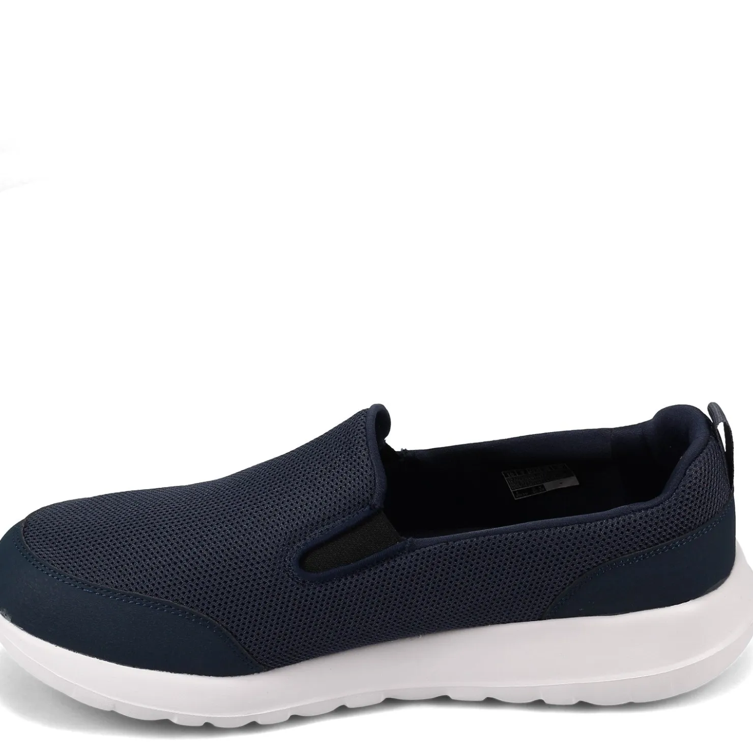 Slip-On Shoes*Skechers Men's GOwalk Max - Clinched Slip-On - Wide Width Navy