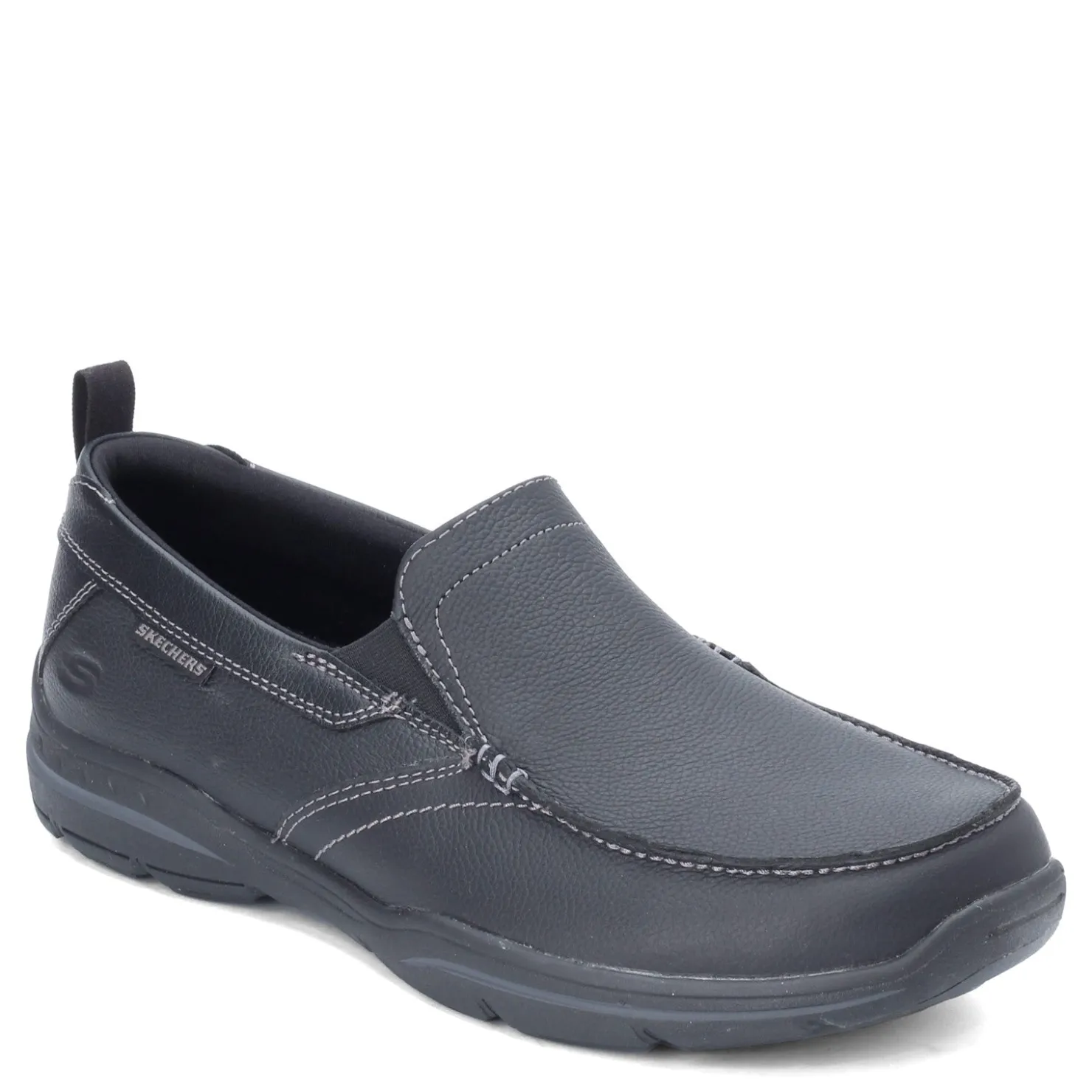 Slip-On Shoes*Skechers Men's , Harper Forde Slip on Shoe Extra Wide Width Black