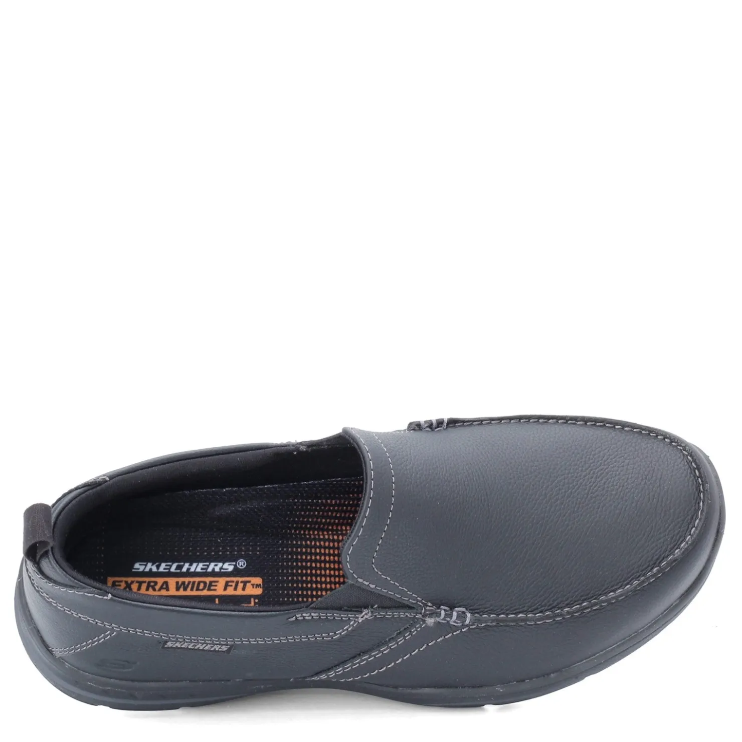 Slip-On Shoes*Skechers Men's , Harper Forde Slip on Shoe Extra Wide Width Black