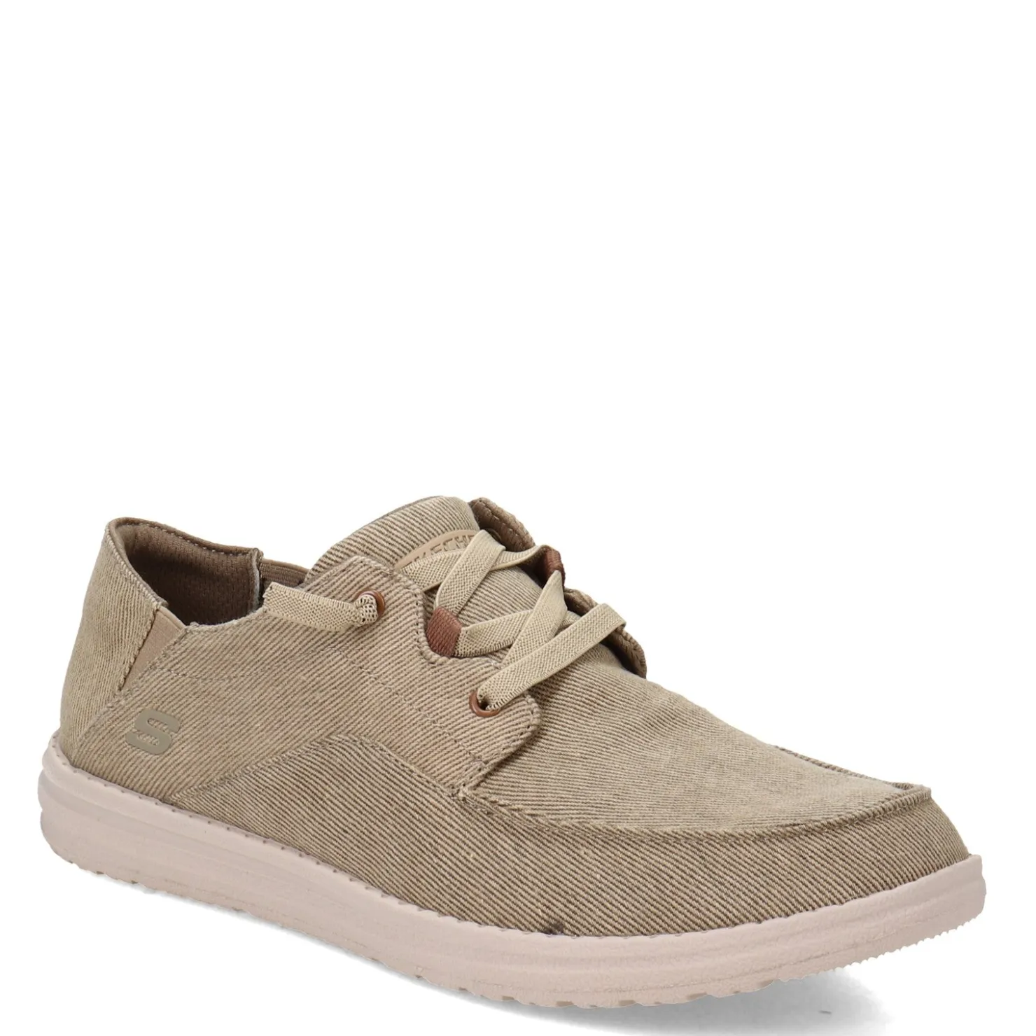 Slip-On Shoes*Skechers Men's , Melson - Volgo Slip-On Tan