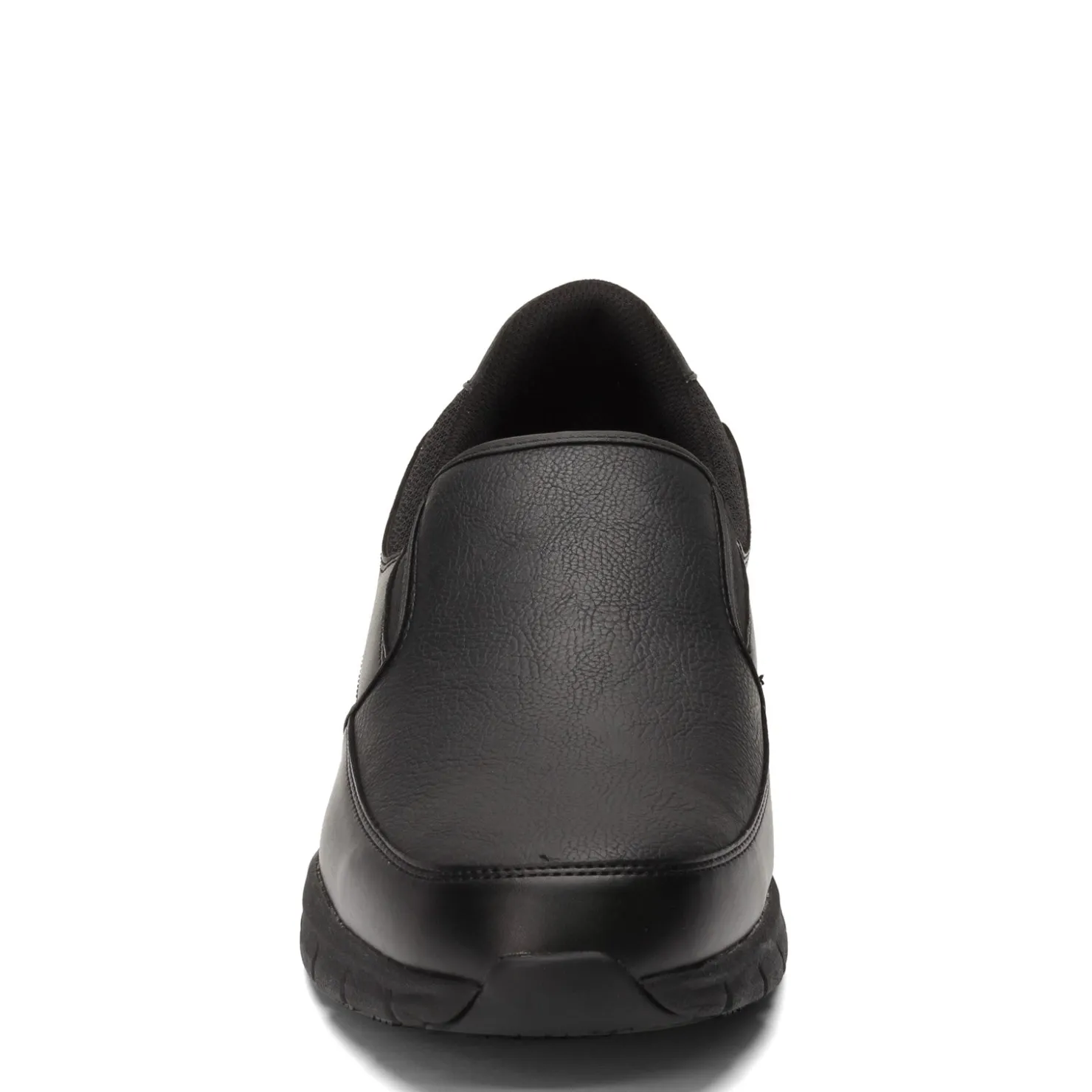 Slip-On Shoes*Skechers Work Men's Skechers, Nampa - Groton SR Work Shoe - Wide Width Black