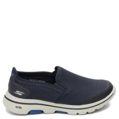 Slip-On Shoes*Skechers Men's Performance, GOwalk 5 Apprize Slip-On - Wide Width Navy