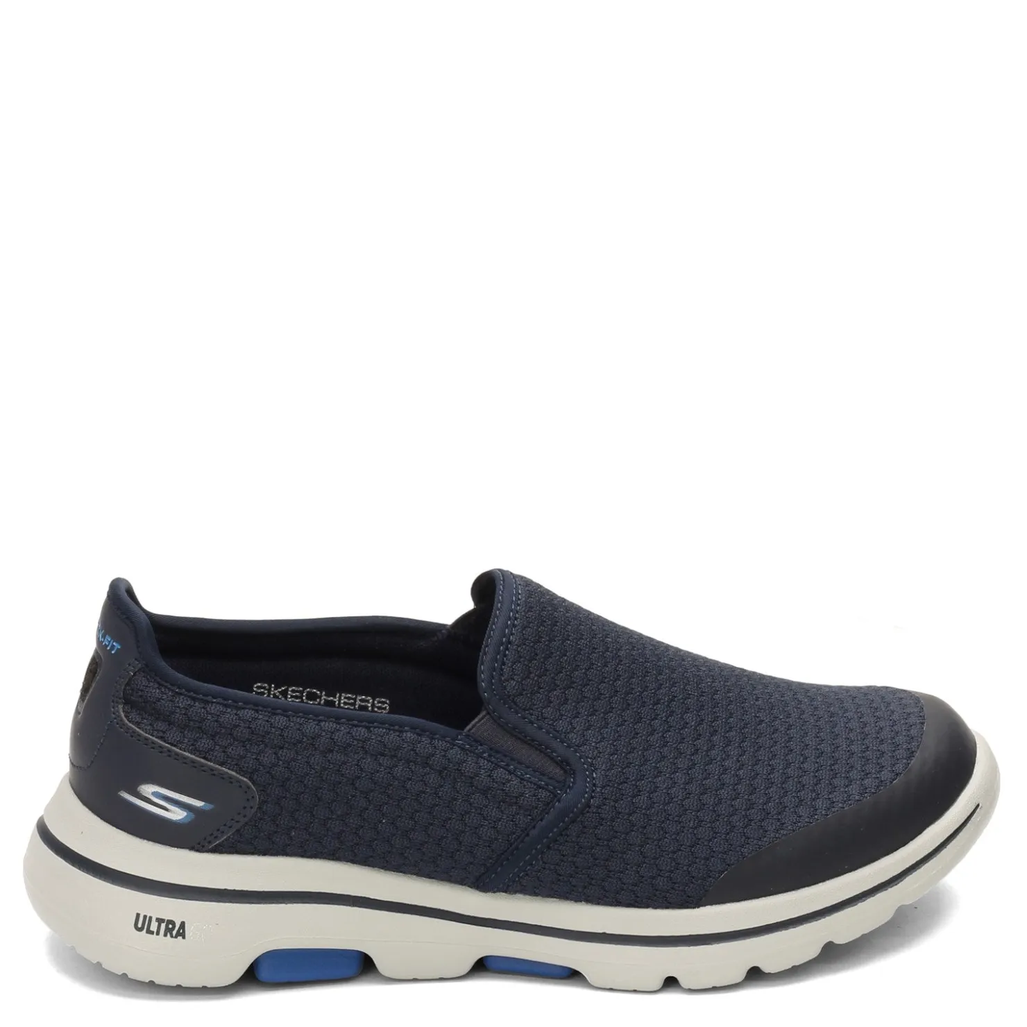 Slip-On Shoes*Skechers Men's Performance, GOwalk 5 Apprize Slip-On - Wide Width Navy