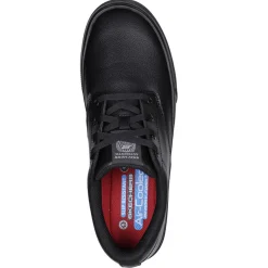 Sneakers & Athletics*Skechers Work Men's Skechers, Poppy SR - Arjin Work Shoe Black