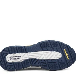 Slip-On Shoes*Skechers Men's , Relaxed Fit: Respected - Loleto Shoe - Wide Width Navy