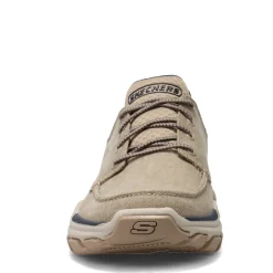 Fashion & Street*Skechers Men's , Relaxed Fit: Respected - Loleto Shoe - Wide Width Taupe