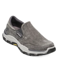 Sneakers & Athletics*Skechers Men's , Relaxed Fit: Respected - Fallston Slip-On Charcoal