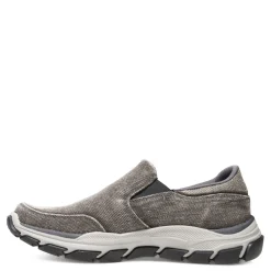 Slip-On Shoes*Skechers Men's , Relaxed Fit: Respected - Fallston Slip-On Charcoal
