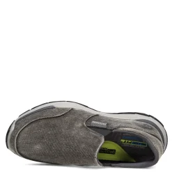Slip-On Shoes*Skechers Men's , Relaxed Fit: Respected - Fallston Slip-On Charcoal