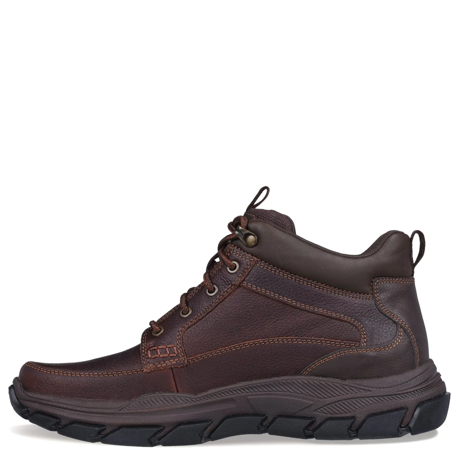 Boots*Skechers Men's , Relaxed Fit: Respected – Boswell Boot Red Brown