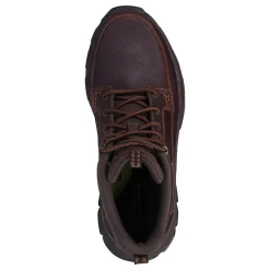 Boots*Skechers Men's , Relaxed Fit: Respected – Boswell Boot Red Brown