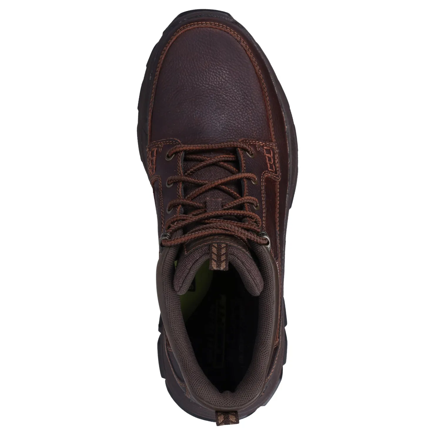 Boots*Skechers Men's , Relaxed Fit: Respected – Boswell Boot Red Brown