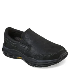 Slip-On Shoes*Skechers Men's , Relaxed Fit: Respected - Calum Slip-On Black
