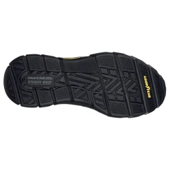 Slip-On Shoes*Skechers Men's , Relaxed Fit: Respected - Calum Slip-On Black