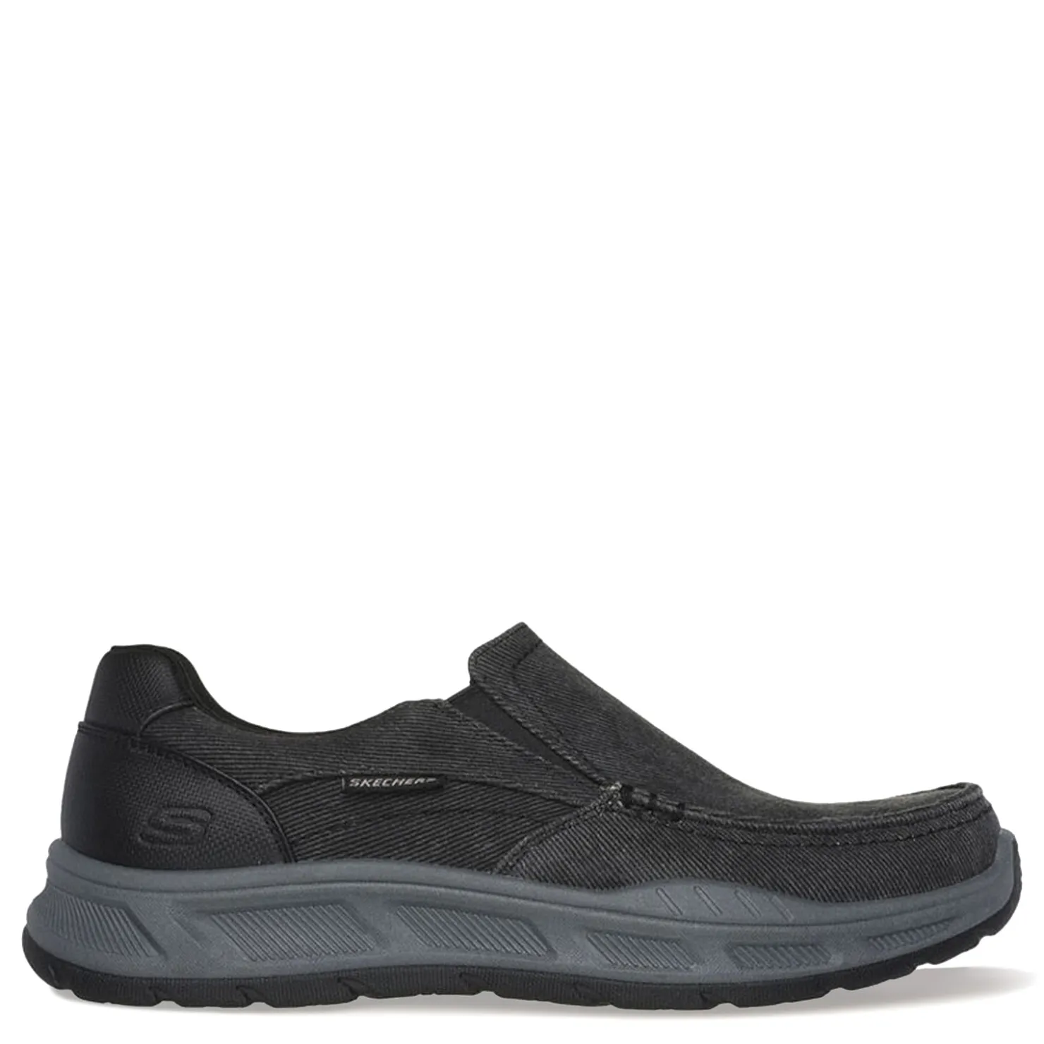 Sneakers & Athletics*Skechers Men's , Relaxed Fit: Cohagen - Vierra Sneaker Black Canvas