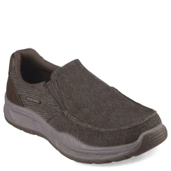 Slip-On Shoes*Skechers Men's , Relaxed Fit: Cohagen - Vierra Sneaker Light Brown