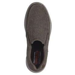 Slip-On Shoes*Skechers Men's , Relaxed Fit: Cohagen - Vierra Sneaker Light Brown