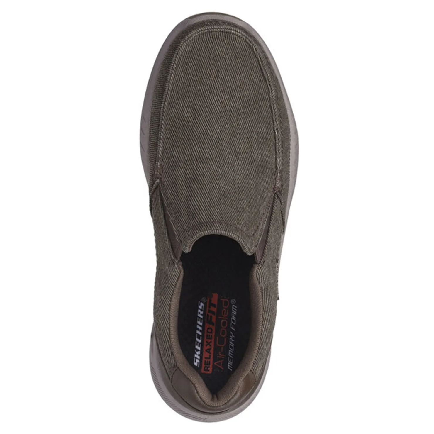 Slip-On Shoes*Skechers Men's , Relaxed Fit: Cohagen - Vierra Sneaker Light Brown