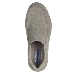 Slip-On Shoes*Skechers Men's , Relaxed Fit: Cohagen - Vierra Sneaker Taupe