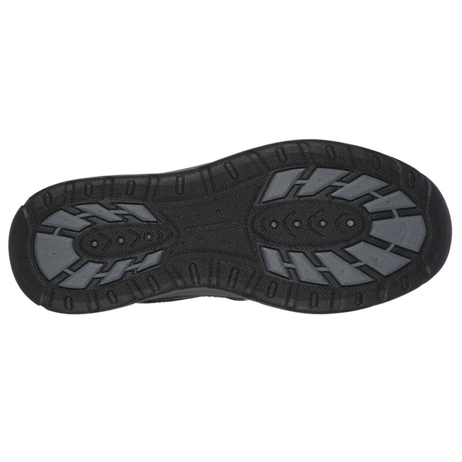 Sneakers & Athletics*Skechers Men's , Relaxed Fit: Cohagen - Vierra Sneaker - Extra Wide Width Black Canvas