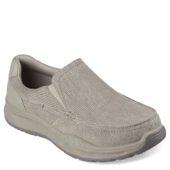 Slip-On Shoes*Skechers Men's , Relaxed Fit: Cohagen - Vierra Sneaker - Extra Wide Width Taupe